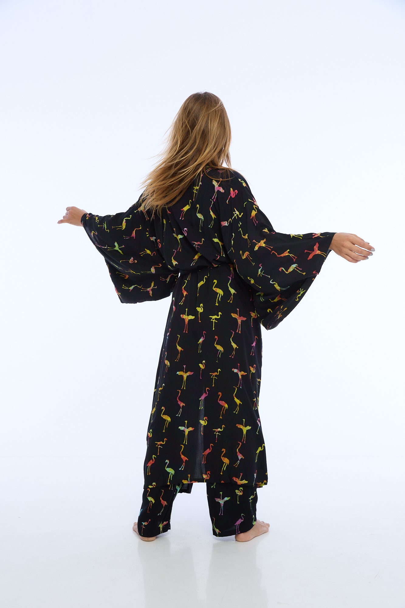 Kimono unisex FLAMINGO