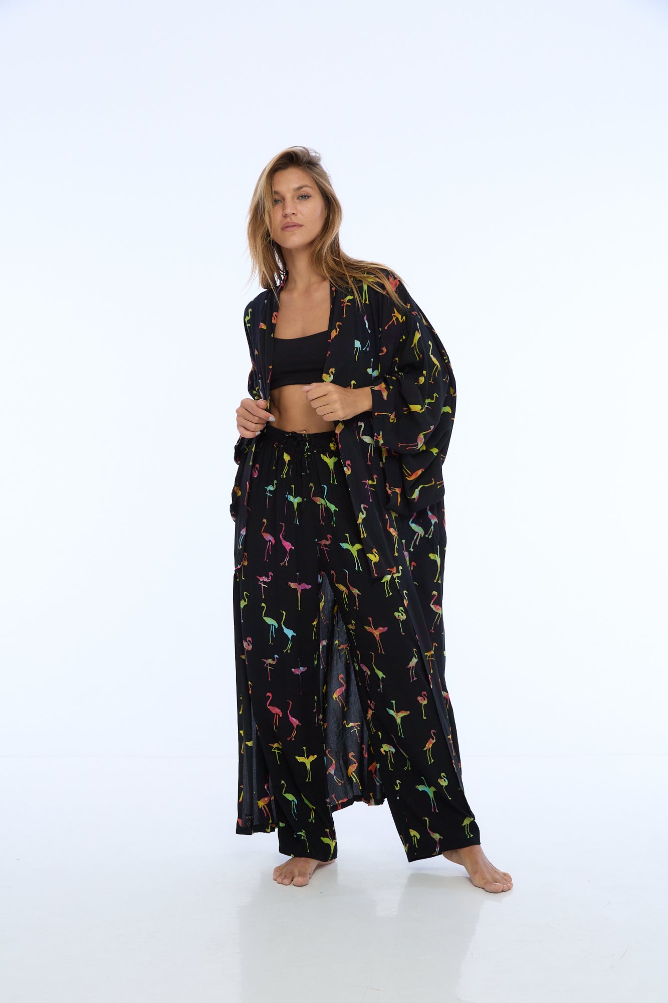 Kimono unisex FLAMINGO