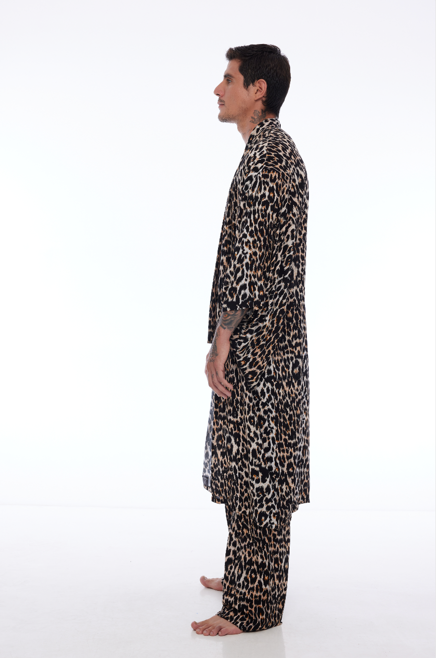 Kimono unisex LEOPARD