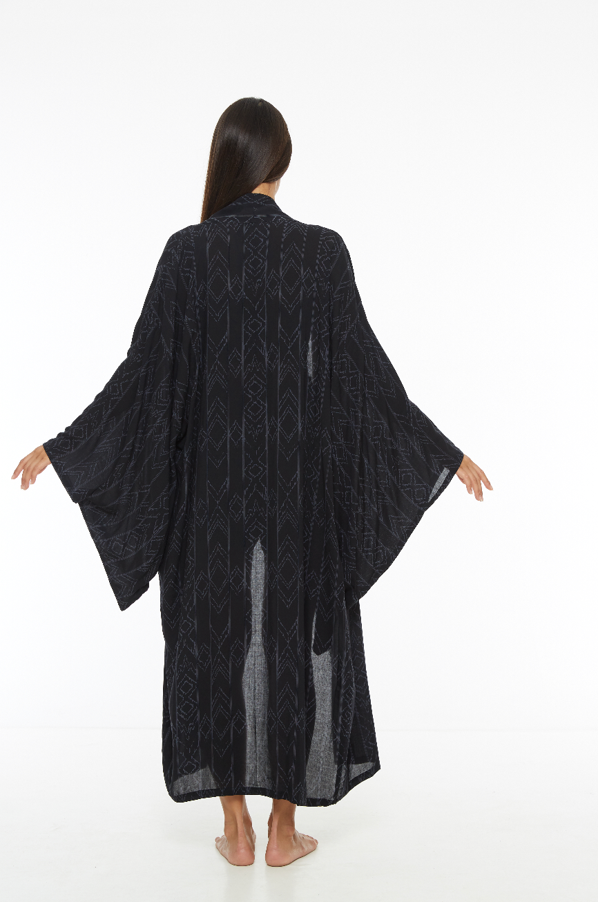 Unisex kimono BLACK RUBY
