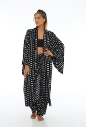 Kimono unisex BLACK ONIX