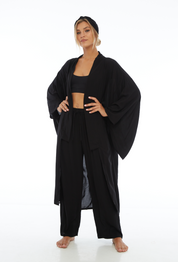 Kimono unisex COAL