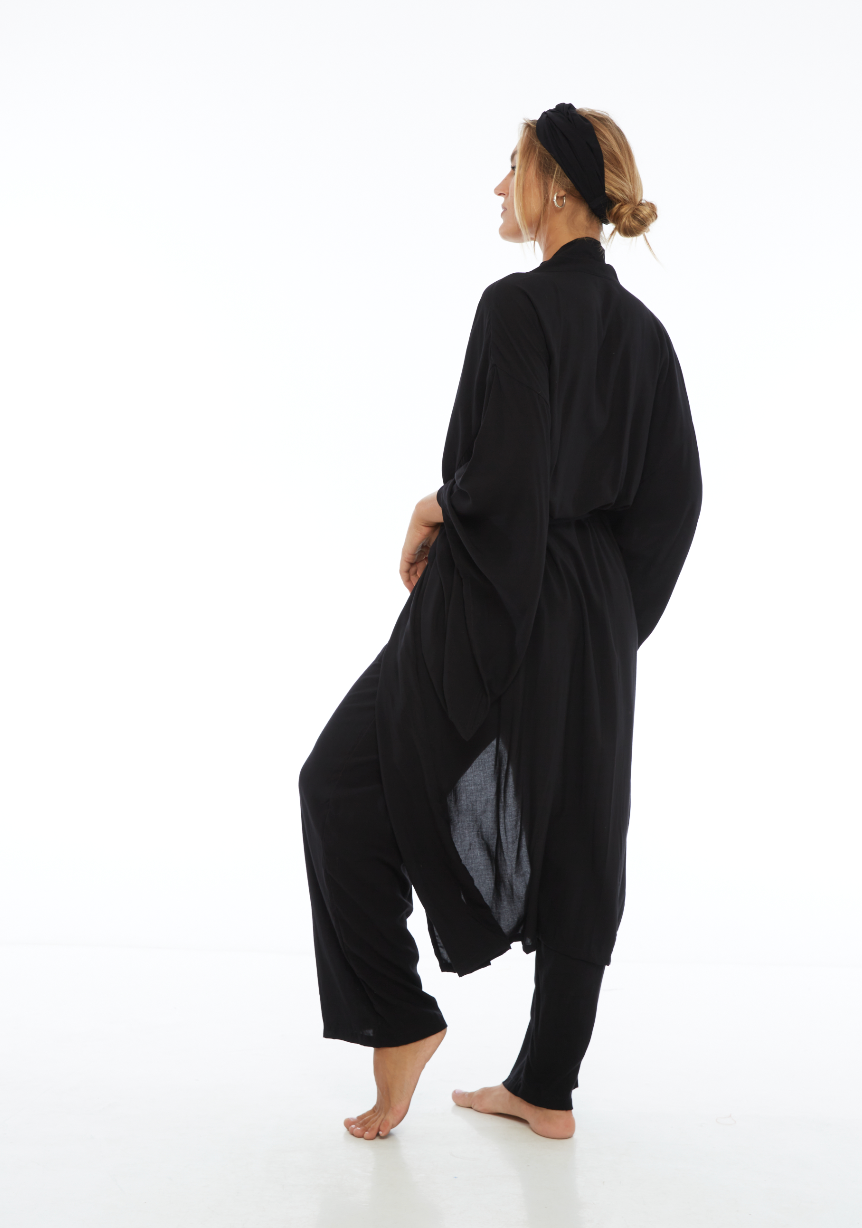 Kimono unisex COAL