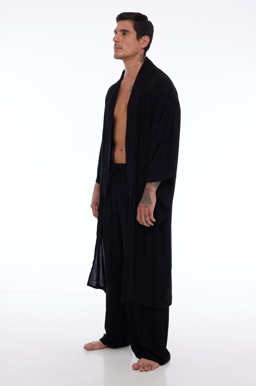 Kimono unisex COAL