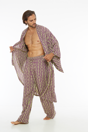 Kimono unisex PURPLE EMERALD