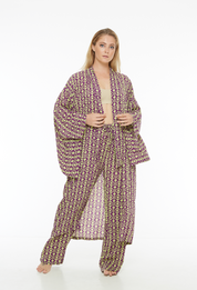 Kimono unisex PURPLE EMERALD