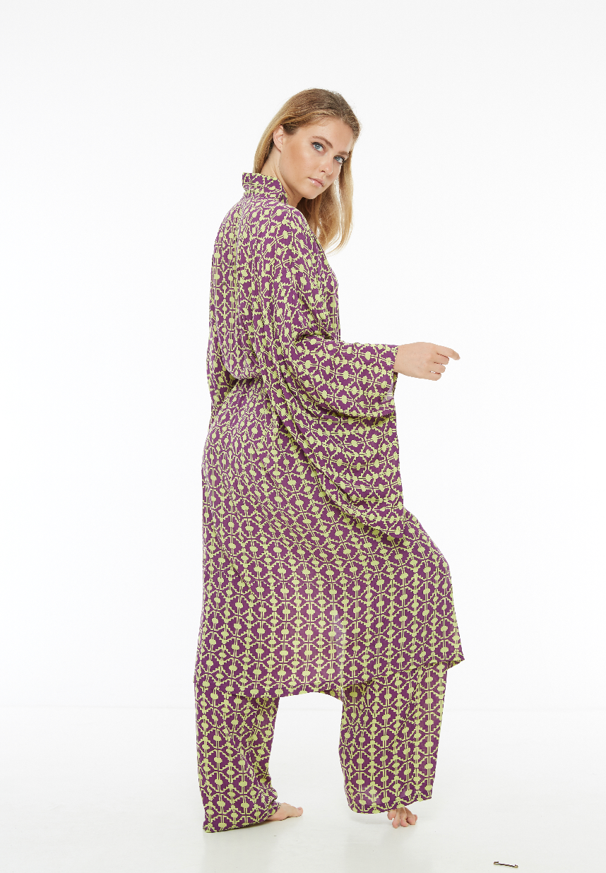 Kimono unisex PURPLE EMERALD