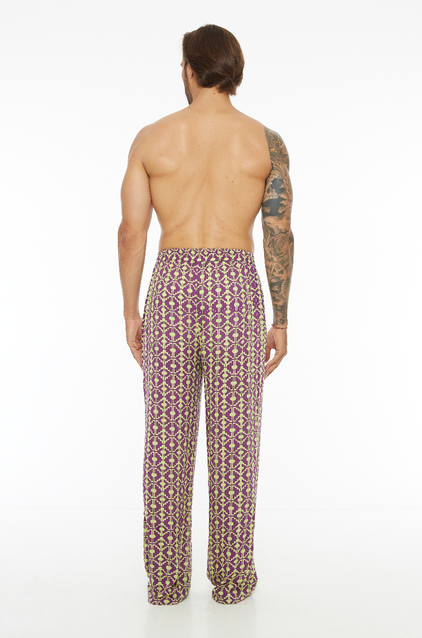 Pants unisex PURPLE EMERALD