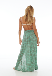 Skirt LILY maxi AVENTURINE