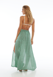 Skirt LILY maxi AVENTURINE