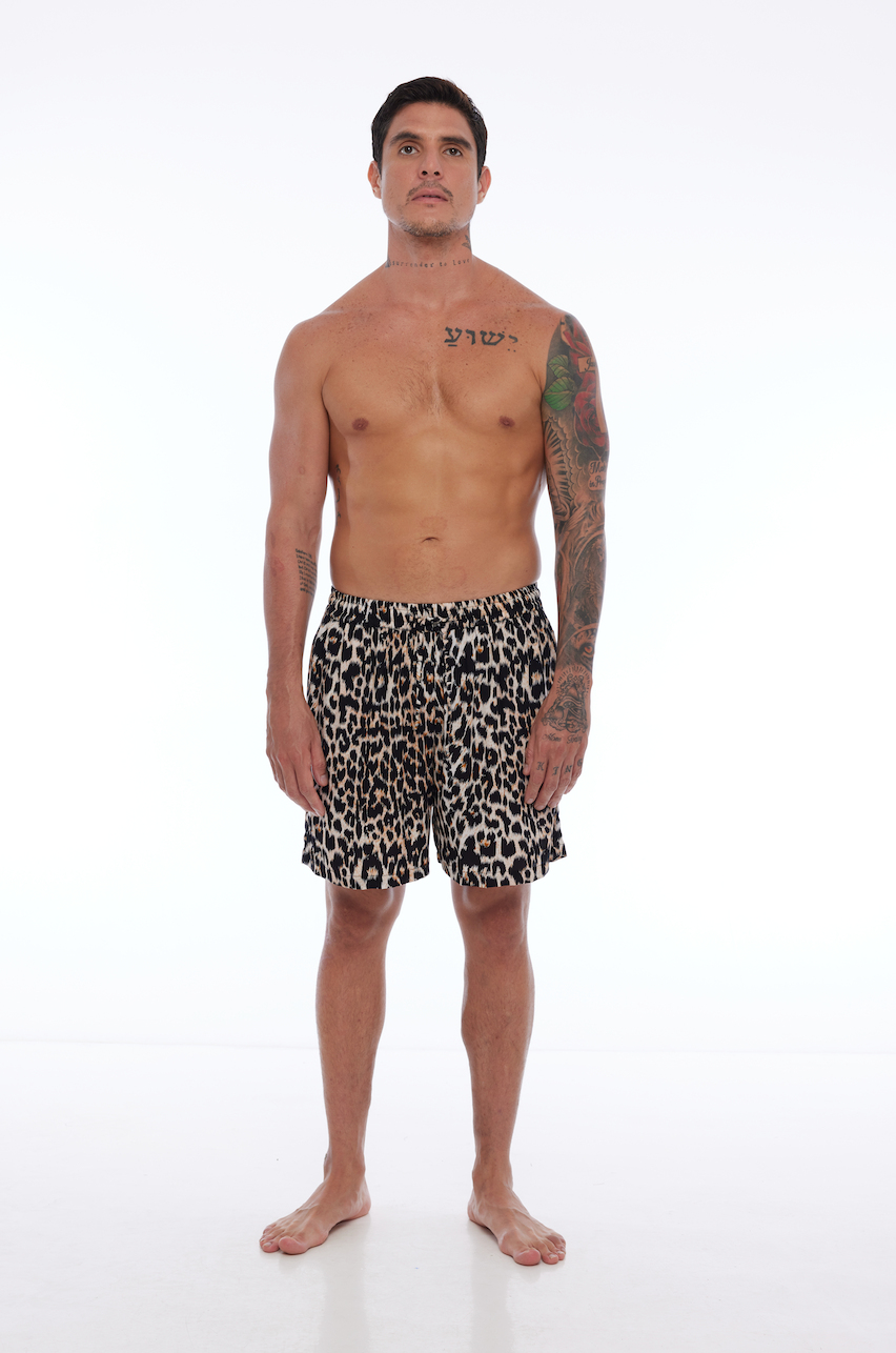 Shorts LEOPARD men