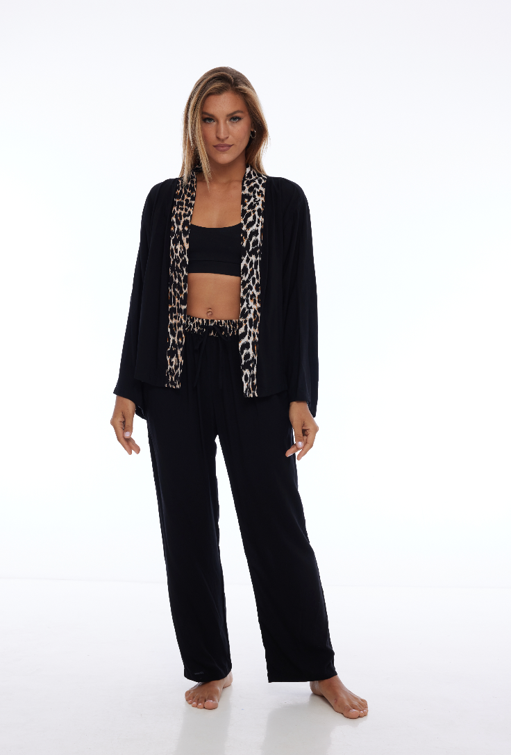 Jacket LEOPARD COMBO women