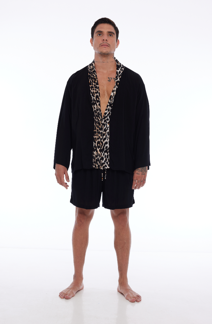 Jacket LEOPARD COMBO men