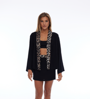 Jacket LEOPARD COMBO women